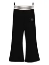 Sport B. By Agnès B. Logo-embroidered Trosuers In Black