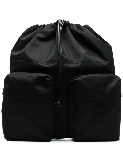 Sport B. By Agnès B. Logo-patch Backpack In Black