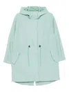 Sport B. By Agnès B. Logo-patch Coat In Blue
