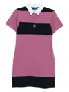 Sport B. By Agnès B. Logo-patch Dress In Pink