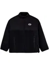 Sport B. By Agnès B. Logo-patch Fleece Jacket In Black