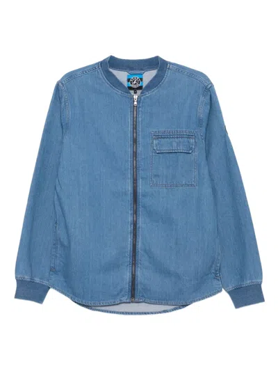 Sport B. By Agnès B. Logo-patch Jacket In Blue