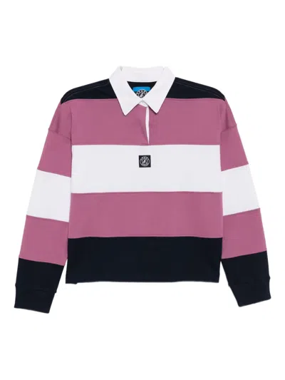 Sport B. By Agnès B. Logo-patch Polo Shirt In Multi