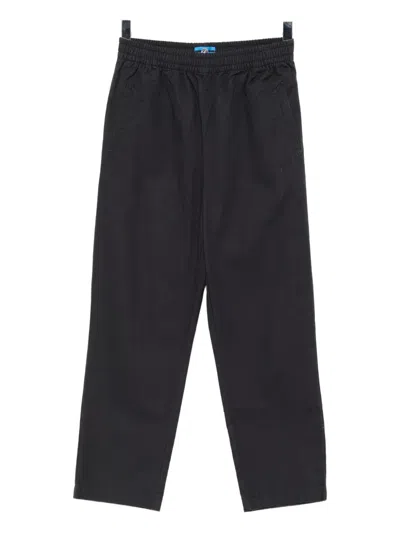 Sport B. By Agnès B. Logo-patch Trousers In Black
