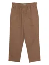 Sport B. By Agnès B. Logo-patch Trousers In Brown