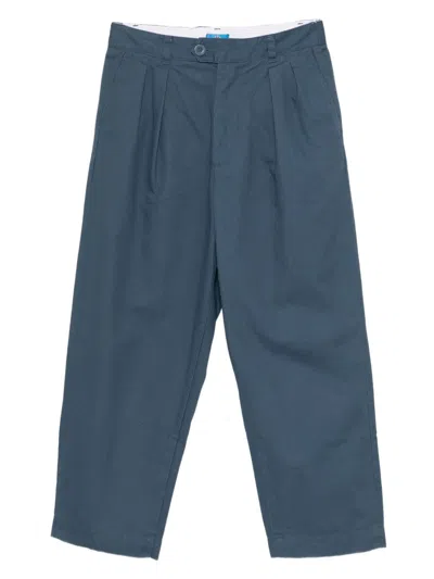 Sport B. By Agnès B. Logo-patched Trousers In Blue