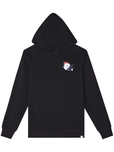 Sport B. By Agnès B. Logo-print Cotton Hoodie In Black