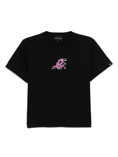Sport B. By Agnès B. Logo-print T-shirt In Black