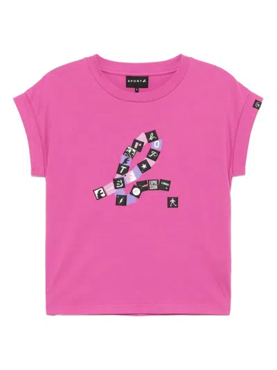 Sport B. By Agnès B. Logo-print T-shirt In Pink