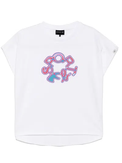 Sport B. By Agnès B. T-shirt Mit Logo-print In 011