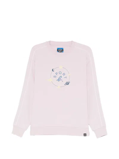 Sport B. By Agnès B. Logo Sweatshirt In Pink