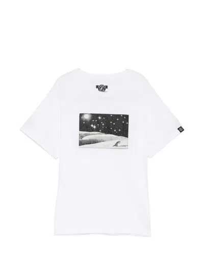 Sport B. By Agnès B. Logo-embroidered Polo Shirt In Neutrals