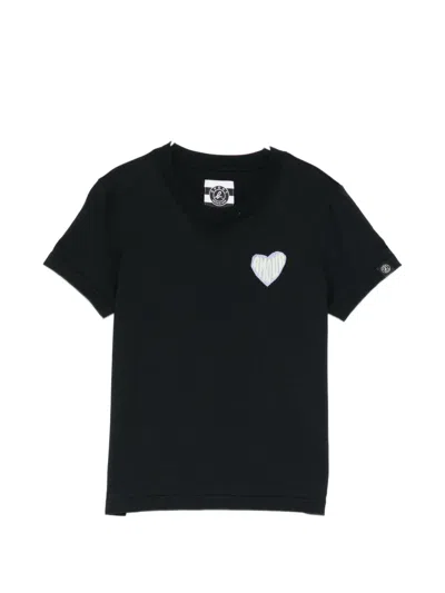 Sport B. By Agnès B. Logo-embroidered T-shirt In Black