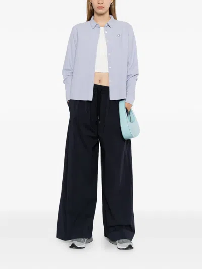 Sport B. By Agnès B. Logo-patch Shirt In Blue