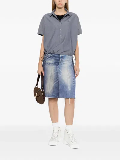 Sport B. By Agnès B. Logo-patch Shirt In Gray