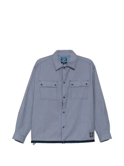 Sport B. By Agnès B. Logo-patched Checked Shirt In Black