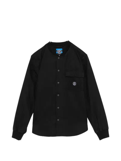 Sport B. By Agnès B. Logo-patched Shirt Jacket In Black