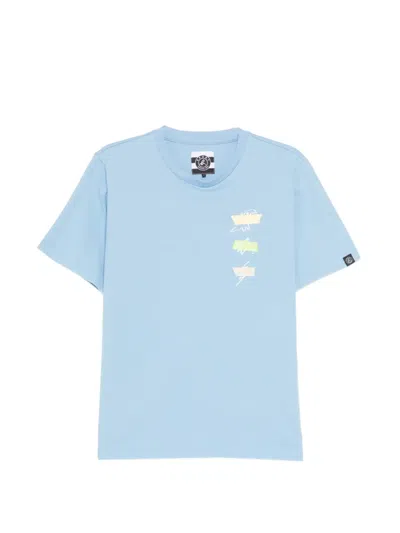 Sport B. By Agnès B. Logo-tape T-shirt In Blue