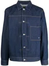 SPORT B. BY AGNÈS B. LONG-SLEEVE DENIM JACKET