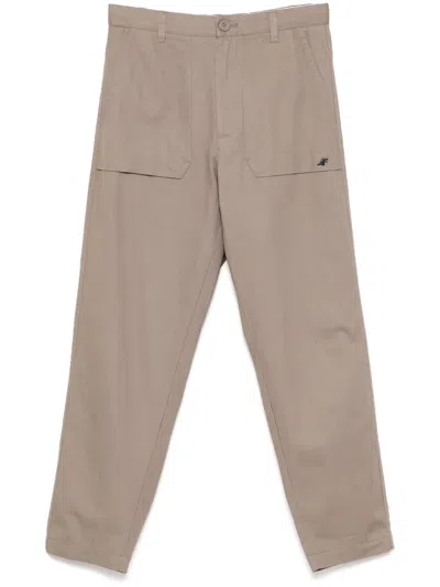 Sport B. By Agnès B. Loose-fit Chinos In Neutrals