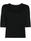 Sport B. By Agnès B. Mix Fabric Top In Black
