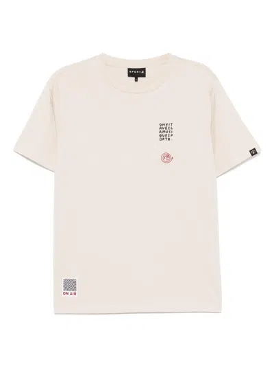 Sport B. By Agnès B. On Air T-shirt In Neutrals