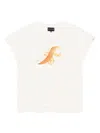 Sport B. By Agnès B. Orange Peel Dino T-shirt In Neutrals