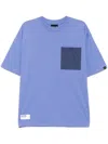 Sport B. By Agnès B. Panelled Pocket T-shirt In Purple