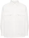 Sport B. By Agnès B. Pocket Poplin Shirt In White