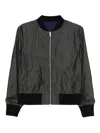 Sport B. By Agnès B. Reversible Bomber Jacket In Black