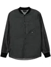Sport B. By Agnès B. Rib-collar Shirt In Black