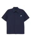 Sport B. By Agnès B. Short-sleeves Pocket Shirt In Blue