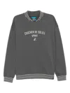 Sport B. By Agnès B. Slogan-embroidered Sweatshirt In Gray