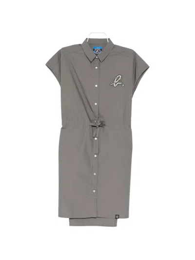 Sport B. By Agnès B. Solid Shirt Dress In Blue