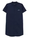 Sport B. By Agnès B. Stitched Logo T-shirt In Blue