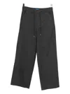 Sport B. By Agnès B. Straight-leg Trousers In Gray