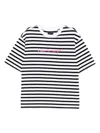 Sport B. By Agnès B. Stripe T-shirt In Black