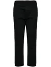 Sport B. By Agnès B. Tapered-fit Chino Trousers In Black