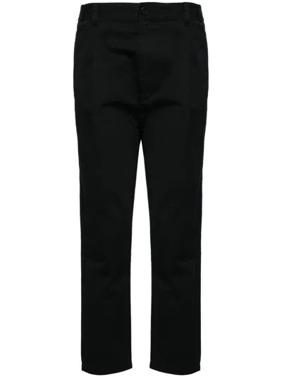 Sport B. By Agnès B. Tapered-fit Chino Trousers In Black