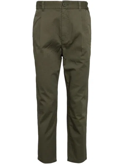 Sport B. By Agnès B. Tapered-fit Chino Trousers In Green