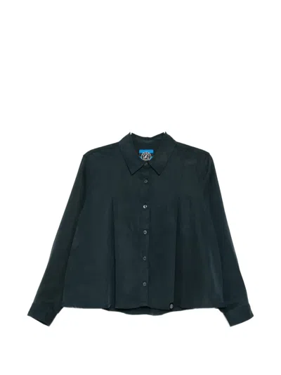 Sport B. By Agnès B. Tencel Flare Shirt In Blue