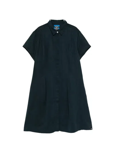 Sport B. By Agnès B. Tencel Shirt Dress In Blue