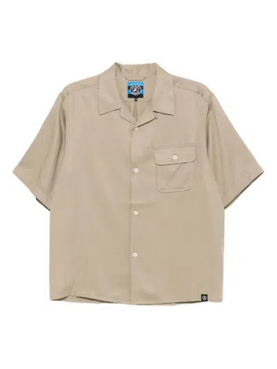 Sport B. By Agnès B. Tencel Shirt In Neutral