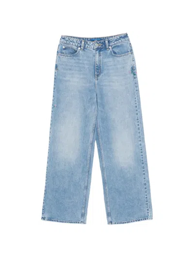 Sport B. By Agnès B. Wide-leg Jeans In Blue