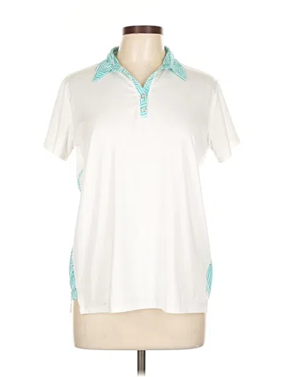 Pre-owned Sport Haley Short Sleeve Polo Shirt In White