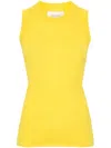 Sport Max Ribbed Cotton Tank Top