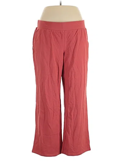 Pre-owned Sport Savvy Casual Pants In Red