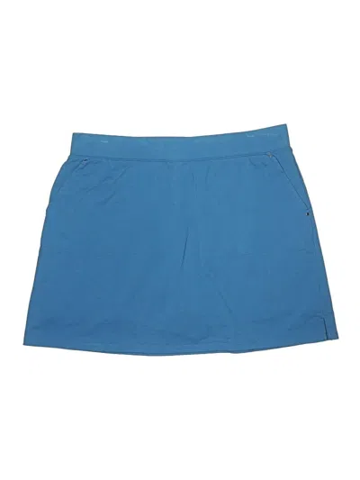 Pre-owned Sport Savvy Casual Skirt In Blue