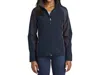Sport-tek Colorblock Soft Shell Jacket In Navy/grey In Multi