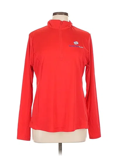 Pre-owned Sport-tek Long Sleeve T-shirt In Red